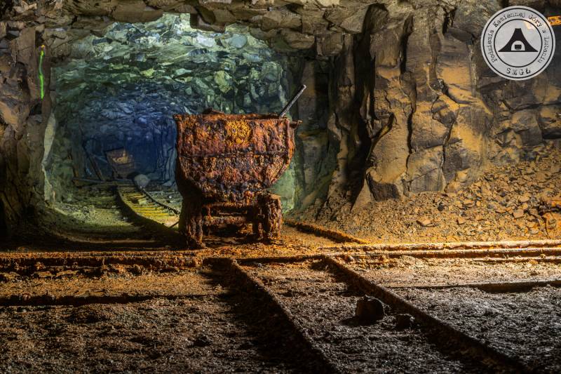 Wnętrze podziemi pod Kamienną Górą w Lubaniu, foto Kamil Chmura